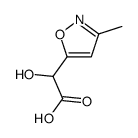 5-Isoxazoleaceticacid,-alpha--hydroxy-3-methyl-(9CI) picture