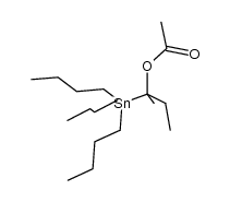 2-(tributylstannyl)butan-2-yl acetate Structure