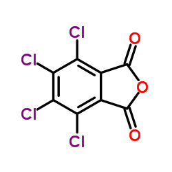 Tetrachlorophthalic anhydride Structure