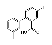 5-fluoro-2-(3-methylphenyl)benzoic acid Structure