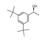 (S)-(-)-1-(3,5-di-tert-butylphenyl)ethanol结构式