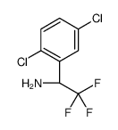 (1S)-1-(2,5-dichlorophenyl)-2,2,2-trifluoroethanamine Structure