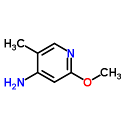 2-甲氧基-5-甲基吡啶-4-胺结构式