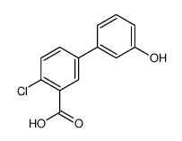 2-chloro-5-(3-hydroxyphenyl)benzoic acid Structure