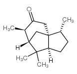 雪松烷-9-酮结构式