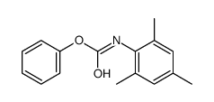 phenyl N-(2,4,6-trimethylphenyl)carbamate结构式