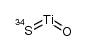titanium(IV) oxide sulfide-34S结构式