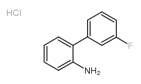 2-(3-氟苯基)苯胺 盐酸盐结构式
