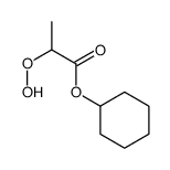 cyclohexyl 2-hydroperoxypropanoate Structure