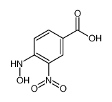 4-(hydroxyamino)-3-nitrobenzoic acid Structure