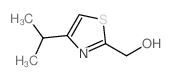 (4-异丙基噻唑-2-基)甲醇结构式
