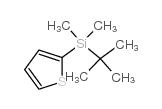2-(叔丁基二甲基硅烷基)噻吩结构式