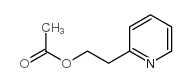 2-吡啶-2-基乙基乙酸酯结构式