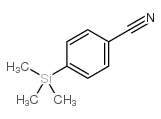 4-Trimethylsilylbenzonitrile结构式