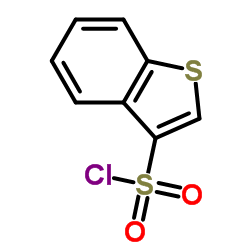 1-Benzothiophene-3-sulfonyl chloride Structure