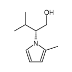(2R)-2-(2-methylpyrrol-1-yl)-3-methyl-1-butanol Structure