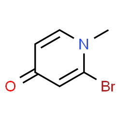 2-溴-1-甲基吡啶-4(1H)-酮结构式