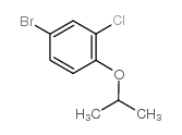 4-溴-2-氯-1-异丙氧基苯结构式