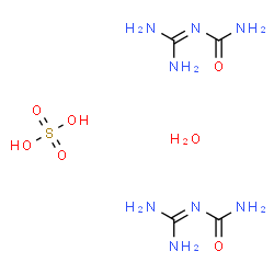 N-GUANYLUREA SULFATE HYDRATE structure