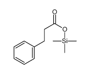 3-Phenylpropanoic acid trimethylsilyl ester结构式