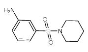 3-哌啶磺酰苯胺结构式