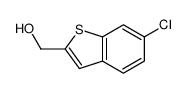 (6-氯-1-苯并噻吩-2-基)甲醇结构式