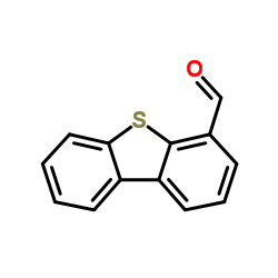 二苯并[B,D]噻吩-4-甲醛结构式