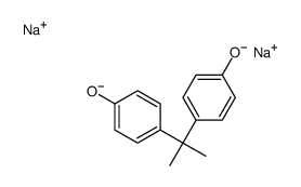 disodium 4,4'-isopropylidenediphenolate structure