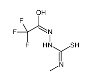 4-甲基-1-三氟乙酰基-3-氨基硫脲结构式