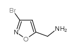 (3-溴异恶唑-5-基)甲胺结构式