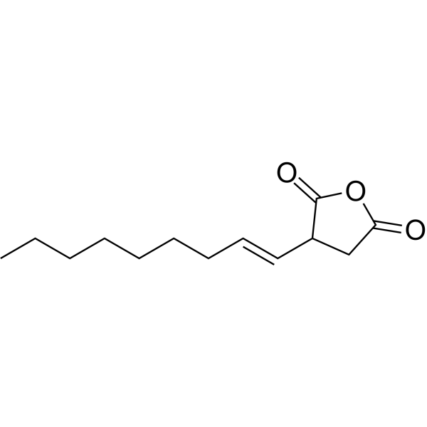 nonenylsuccinic anhydride Structure