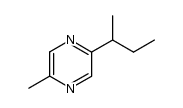 2-Methyl-5-sec-butylpyrazine Structure