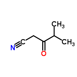 4-Methyl-3-oxopentanenitrile Structure