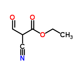 2-氰基-3-氧代丙酸乙酯结构式