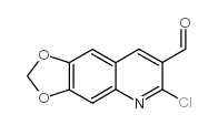 6-chloro-[1,3]dioxolo[4,5-g]quinoline-7-carbaldehyde Structure