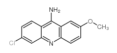 9-氨基-6-氯-2-甲氧基吖啶图片