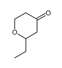 2-Ethyltetrahydro-4H-pyran-4-one structure