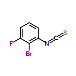2-Bromo-1-fluoro-3-isothiocyanatobenzene Structure