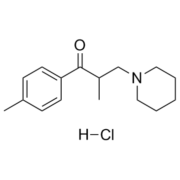 Tolperisone hydrochloride structure