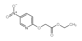 (5-Nitro-pyridin-2-yloxy)-acetic acid ethyl ester Structure
