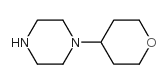 1-(四氢吡喃-4-基)哌嗪结构式