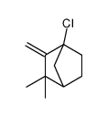 1-chloro-3,3-dimethyl-2-methylidene-norbornane结构式