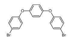 1,4-Bis(p-bromophenoxy)benzene Structure