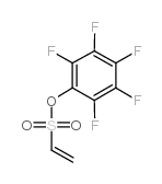 2,3,4,5,6-五氟-1-乙烯磺酸苯酯结构式