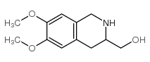 (6,7-DIMETHOXY-1,2,3,4-TETRAHYDRO-ISOQUINOLIN-3-YL)-METHANOL结构式