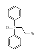(2-bromoethyl-phenyl-phosphoryl)benzene结构式