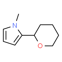 1H-Pyrrole,1-methyl-2-(tetrahydro-2H-pyran-2-yl)-(9CI) Structure