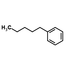 n-Amylbenzene structure