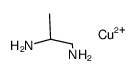 (R)-propane-1,2-diamine, copper(II) salt Structure