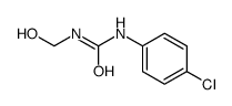 1-(4-chlorophenyl)-3-(hydroxymethyl)urea结构式